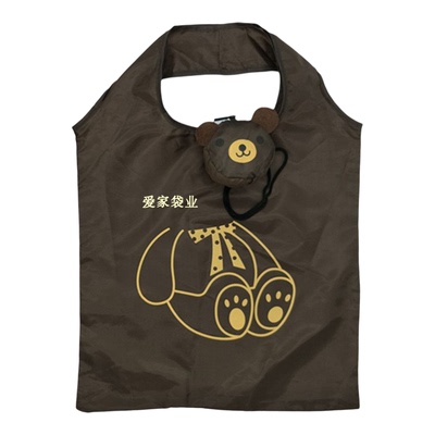 环保袋卡通义乌涤纶布料可印logo