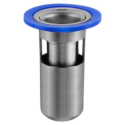 潜水艇防反臭神器不锈钢地漏芯