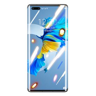 闪魔适用华为mate40pro钢化膜mate60Pro手机膜mateX5全屏全覆盖50热弯全胶玻璃p40高清全包边UV保护贴膜pro+