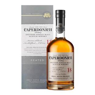 卡普多尼克18年700ml泥煤味苏格兰斯佩塞单一麦芽威士忌