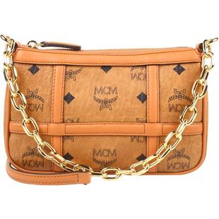 【自营】MCM送妈妈母亲节礼物迷你女士单肩链条腋下包斜挎包纯色