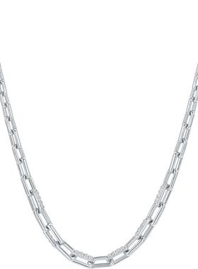 周六福S925银项链送男友生日礼物