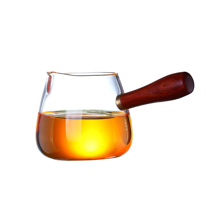 木把公道杯纯手工日式小号茶海