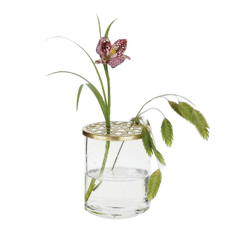 ins北欧网红金属花瓶花器架构试管水培花瓶摆件家居派对婚礼摆件