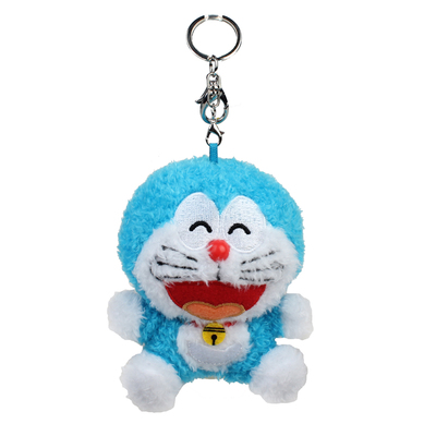 哆啦A梦毛绒钥匙圈挂件