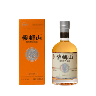 紫梅山纯发酵青梅酒500ml低度微醺晚安梅子酒节日伴手礼礼盒装