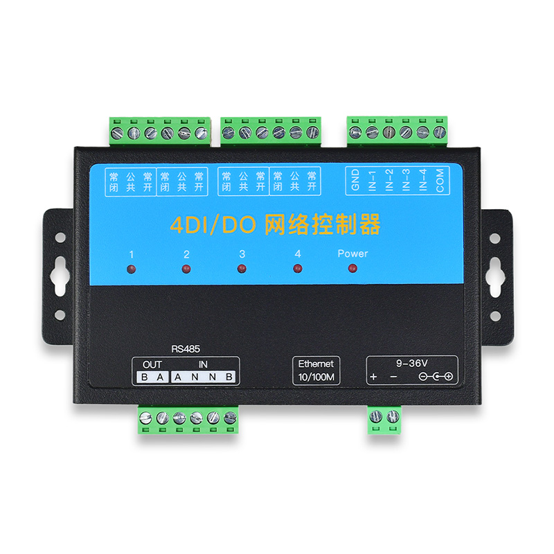 厂家直销网络wifi远程io继电器输入输出控制rj232/485/tcpip/rj45