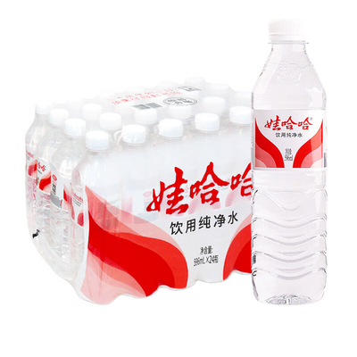娃哈哈纯净水596ml*24瓶装