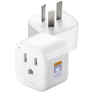 公牛美国转中国转换插头美版插座国内美标转国标美转中插头转换器