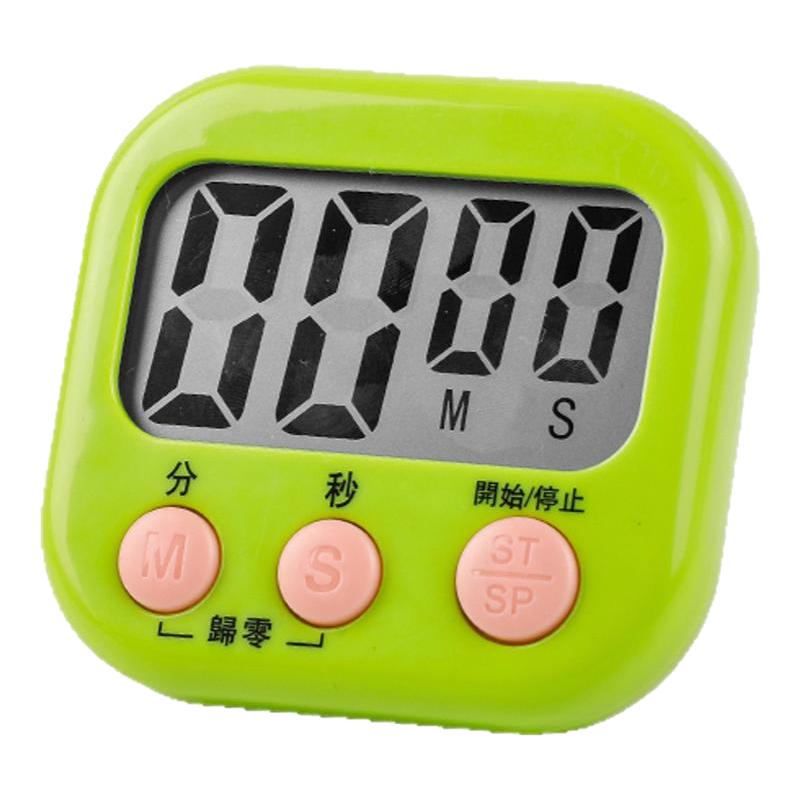 大音量计时器磁吸定时器厨房烹饪提醒器大屏倒计时器电子闹钟秒表