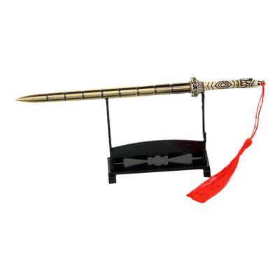 22cm金属冷兵器武器模型鞭锏系列