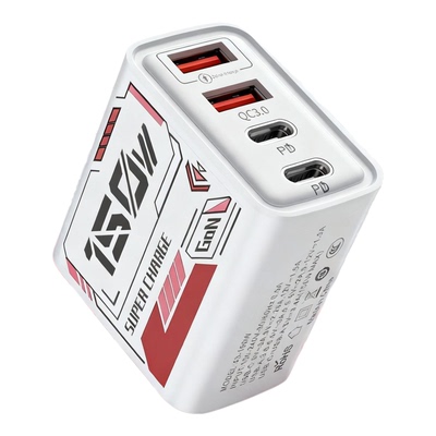 机甲150w氮化镓超级快充充电头