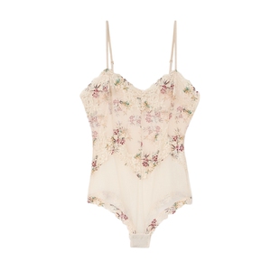 Intimissimi意舒漫早秋新品花卉碎花薄款吊带打底连体衣BO2294B