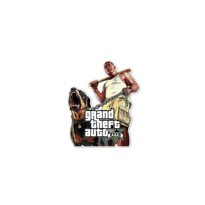 gta周边富兰克林反光车贴