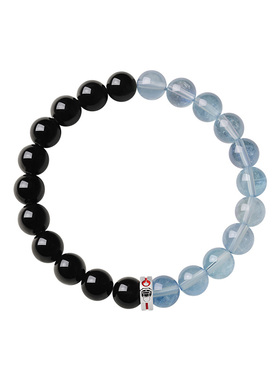 宫里上新天然正品海蓝宝水晶手链