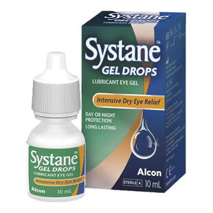 新西兰思然Systane啫喱凝胶重度干眼症眼药水夜用长效保湿10ml