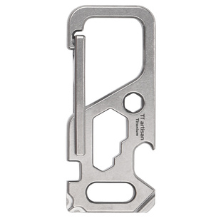 钛工匠钛合金钥匙扣男士汽车钥匙链子创意腰挂纯钛创意锁匙扣挂件