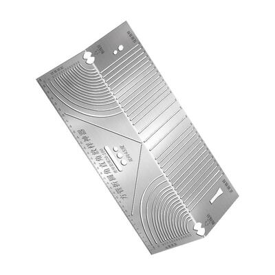 无注册商标圆弧角画线尺