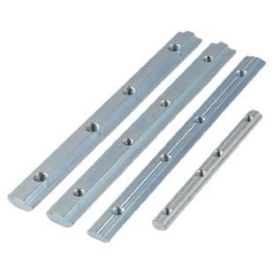 欧标国标铝型材槽条一字连接件 2020/3030/4040/4545型材拼对接件