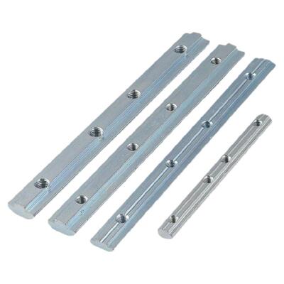 槽条欧标型材一字对接件槽条