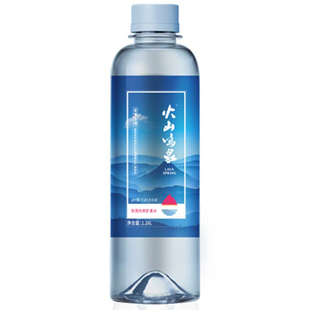 火山鸣泉 饮用弱碱性天然水1260x6瓶 含小苏打无汽含锶矿泉水整箱