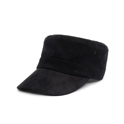 LYUOCHENG休闲灯芯绒复古平檐帽