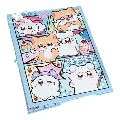 卡册小马宝莉卡册迷你卡片收纳册拍立得相册本小卡高颜值ins风一四宫格内页活页收藏册卡包卡牌追星三寸专用