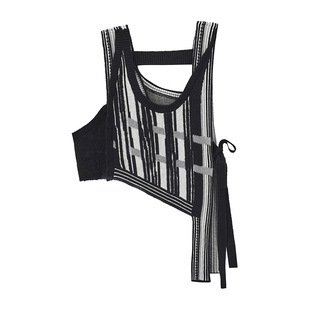 JfYanYan OppWeave 三色针织马甲女款2025新款秋冬叠穿毛衣背心