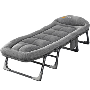 午憩宝午休折叠床办公室单人躺椅神器便携医院陪护行军午睡简易床