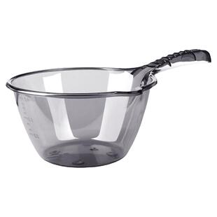 厨房水瓢家用水勺大号长柄塑料水舀子创意透明舀水瓢洗澡洗头勺子