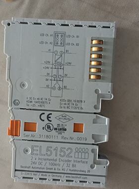 【询价】倍福模块EL5152只有一个，实物图拍摄功能正常，适用