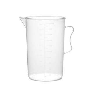 量杯带刻度大容量筒烘焙食品级塑料量桶1000ml5000毫升盖奶茶商用
