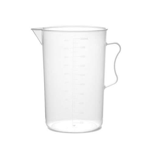 量杯带刻度大容量筒烘焙食品级塑料量桶1000ml5000毫升盖奶茶商用