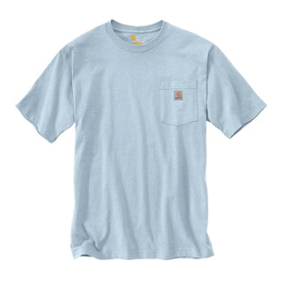 美国Carhartt k87卡哈特经典基础纯棉打底T恤 工装风口袋男女短袖