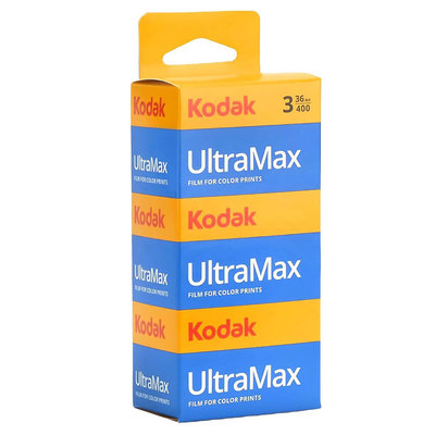 135Kodak原装胶片彩色负片柯达UltraMax全能金400度36张/卷胶卷