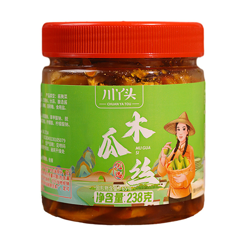 川丫头旗舰店香辣木瓜丝