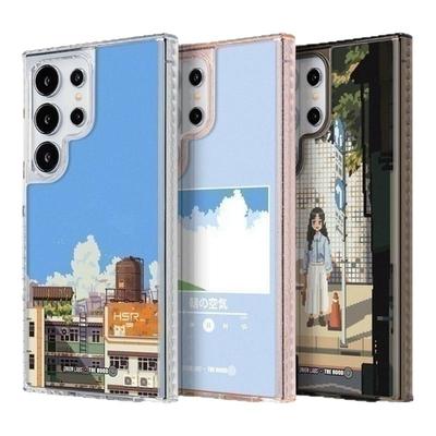 THE HOODxOnion Lab 加拿大艺术家联名 适用于三星Galaxy S25/24/23 Ultra/Plus 气垫防摔保护壳防摔手机壳