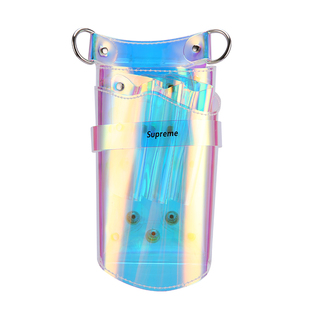 剪刀包发型师专用美发师斜挎网红腰包高端透明个性创意潮收纳包