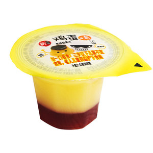 新巧风鸡蛋味果冻芒果冰淇淋味焦糖双层果冻散称儿童休闲零食