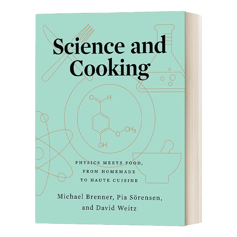 英文原版 Science and Cooking 科学与烹饪 物理学与食物相遇 从自制到高级美食 哈佛大学教授Michael Brenner 精装 进口英语原版