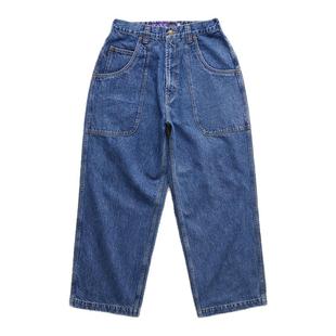 现货 SEDAN ALL-PURPOSE BAGGY FIT 宽松阔腿贴袋纹理牛仔裤 25AW