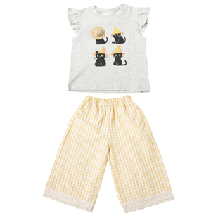 女童夏季套装2025新款儿童短袖裤子夏天薄款衣服女宝宝超好看夏装
