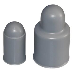 塑料凸型内加筋错位双螺母保护盖路灯螺母桥梁地脚螺栓防锈保护帽