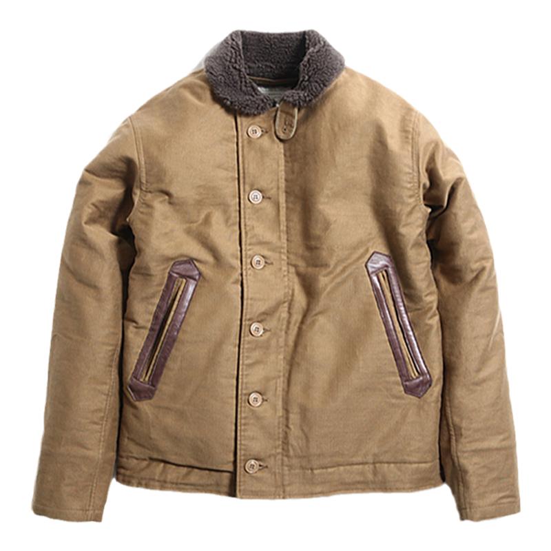 TROPHY N-1 JACKET 日产海军甲板服3M新雪丽美式复古机车羊驼毛