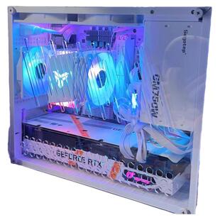 定制机箱侧板台式电脑主机盖板亚克力有机玻璃透明散热板雕刻图案