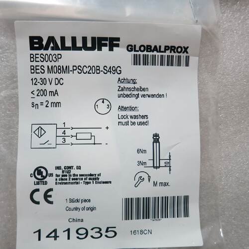 议价全新原装正品BALLUFF巴鲁夫BES M08MI-PSC20B-S49G BES003P