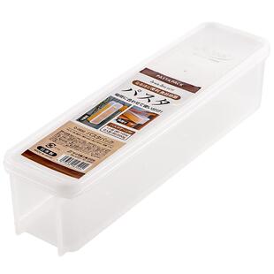 日本进口面条盒厨房装放意面挂面的保鲜盒子食品级长条密封收纳桶