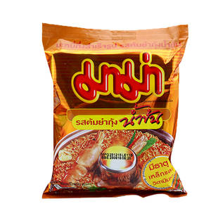 泰国进口泡面 妈妈MAMA冬阴功酸辣虾味方便面袋装混合55g组合10包