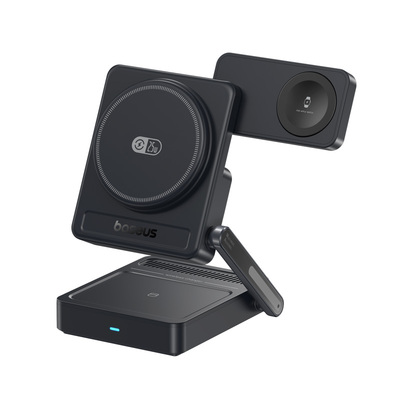 35W三合一无线充，小巧可折叠