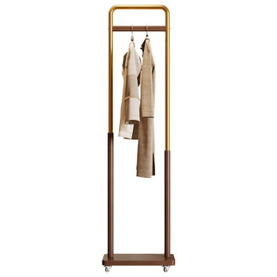 【进口实木】中古风衣帽架